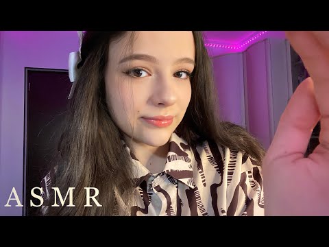 ASMR 💗 FISHBOWL EFFECT *mouth sounds & Inaudible whisper*