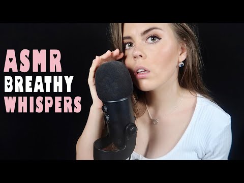 ASMR | Breathy Whispers for Sleep 🌬😴 | Mouth Sounds, Trigger Words