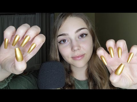 ASMR | Scratching and Relaxing You + A Little Rain :)
