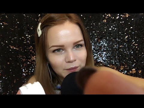 ASMR | Doing your Fall Makeup 💄 Inaudible Whispering , Hand  Movements, Mouth Sounds