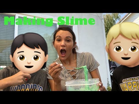 Making Slime  (sibling tag)