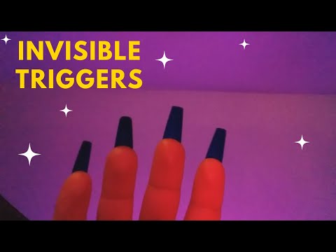 ASMR Lo-Fi 3 Minutes of Invisible Triggers, Scratching, Hand Movements, Long Nails - No Talking