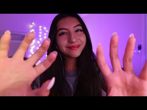let me put you to sleep bestie!! 😴💕 | ASMR up close scratching + layered sounds