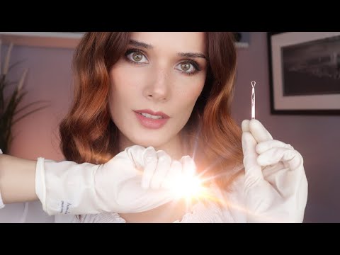 ASMR Medical Face Exam , Medical Role Play , Face Touching , Personal Attention ASMR , Soft Spoken
