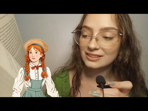 ASMR LENDO Anne de Green Gables ATÉ VOCÊ DORMIR ♥ Camila ASMR