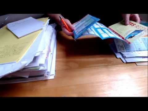 ASMR Sorting Papers & Documents In To Piles Intoxicating Sounds Sleep Help Relaxation