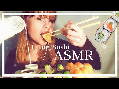 ASMR | Eating Sushi! (Eating Sounds, Swedish)