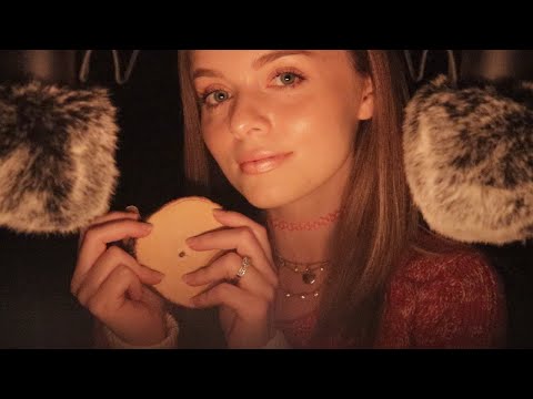 ASMR | Cozy Triggers by the Fireplace (Whispered)