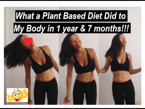 WHAT A PLANT BASED DIET DID TO MY BODY IN 1 YEAR & 7 MONTHS!!!
