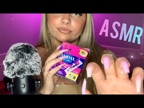 ASMR Comforting you on your period | Personal Attention, Hand Movements, Tapping & Scratching