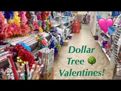 Dollar Tree Shop with me! Valentines! (No talking version) Finding cool LOVE stuff! ASMR