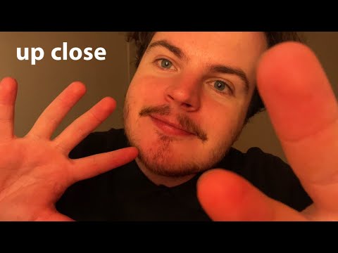 Lofi Fast & Aggressive ASMR Hand Sounds, Up Close, Mouth Sounds, Tapping + Visual Triggers