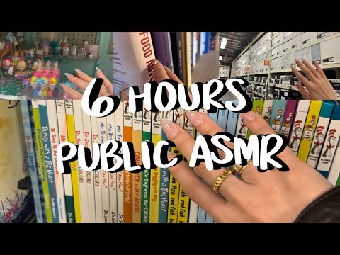 6+ HOUR PUBLIC ASMR COMPILATION: no midroll ads background noise for working, studying, sleeping 😴