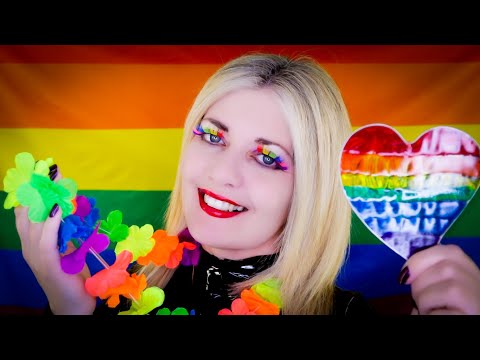 ASMR 🏳️‍🌈 Pride Tingles - Ear to Ear INTENSE Trigger Sounds - PVC | Crinkles | Tapping | Fabric