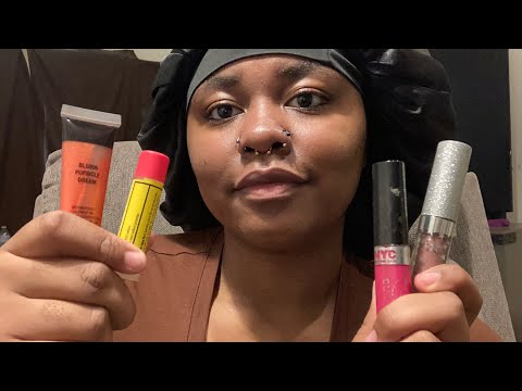 ASMR Lipgloss Application + Kissing Sounds 👄💄💋 *Highly Requested*