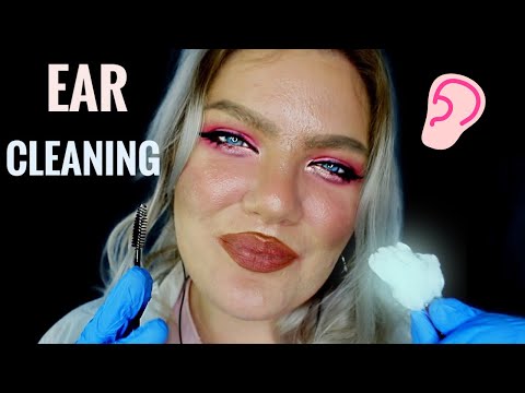 ASMR Ear Cleaning, Inaudible Whispers, Ear Massage, Binaural Bliss | Role Play Video for Sleep