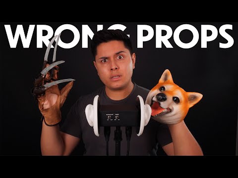 ASMR | Using the WRONG Props to Cut Your Hair | Haircut & Shave Roleplay