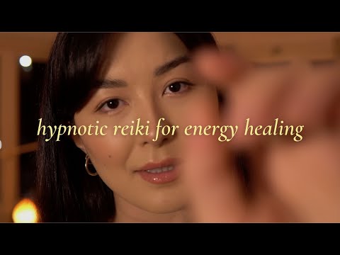 ASMR Hypnotic Reiki for Releasing Repressed Energy w/Plucking and Pulling Hand Movements