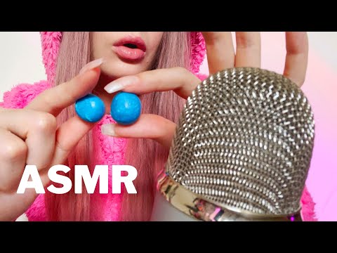 ASMR Chewing Chewy BLUE BALLS candy 💙💙