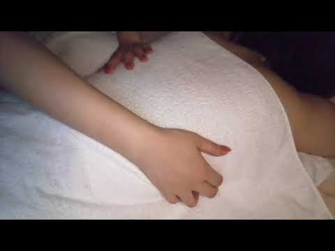 ASMR  Back Scratch & Oil Massage | No Talking