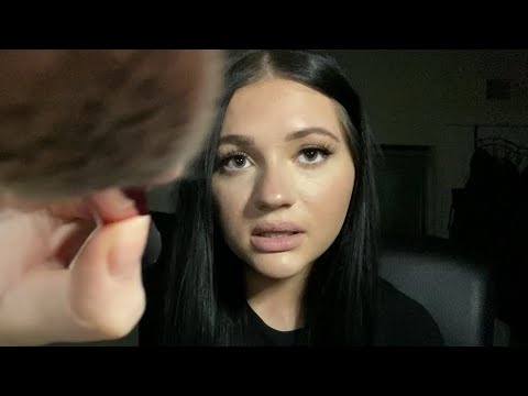 ASMR| POSITIVE AFFIRMATION WITH LOTS OF PERSONAL ATTENTION(CAMERA BRUSHING, HAND MOVEMENTS)