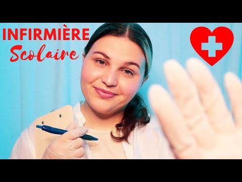 ASMR⎪ROLEPLAY : INFIRMIÈRE SCOLAIRE 🥼💓