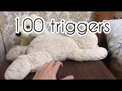 Asmr 100 triggers/ 💯 triggers/ sleep and relax
