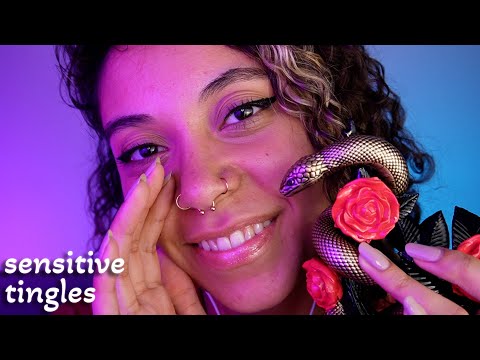 *INTENSE EAR TO EAR* Whispers, Tapping, Hand Sounds, & More Sensitive Sounds ~ ASMR