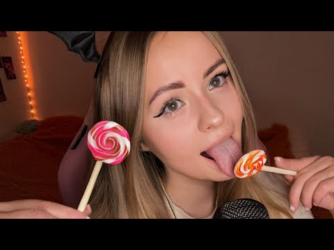 ASMR Mouth sounds Lollipop