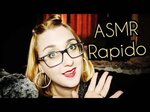 ASMR Rapido y Rara (spanish) con una chica de canada
