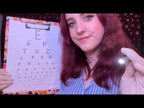 ASMR | Eye Exam | Follow my Instructions | Light Triggers ✨