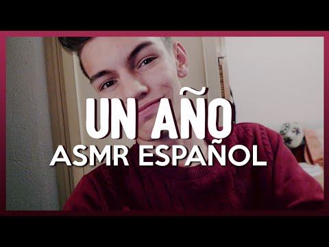 ASMR en ESPAÑOL | Mi primer año // Cómo superé mi depresión? - Show & Tell // Eating  (Whisper)