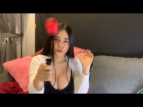 ASMR fast and aggressive on Random,Tapping sounds,mouth sounds