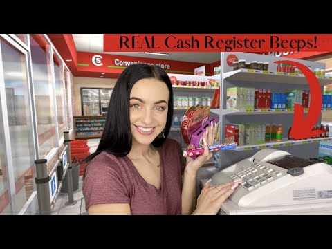 [ASMR] Convenience Store Checkout RP *Real Cash Register*