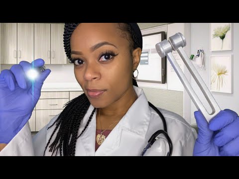 🩺 ASMR 🩺 Cranial Nerve Exam | Personal Attention | Whispered 🥼👩‍⚕️🏥