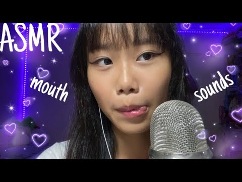 ASMR delicate and sensitive mouth sounds🫦💗