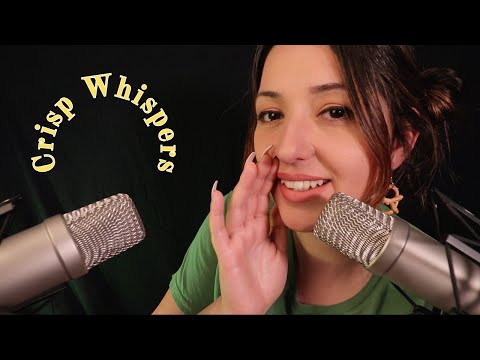 ASMR ✨ Close, Clicky, Ear to Ear Whispering ✨ Rambling about My Birthday , Hypnotherapy