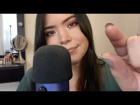ASMR Plucking & Eating Your Negative Energy (Mouth Sounds)