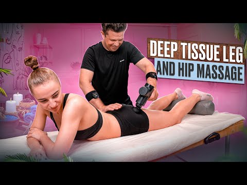 THIS MASSAGE WILL TAKE THE PAIN OUT OF YOUR FEET! INTENSIVE FOOT MASSAGE WITH MASSAGE GUN