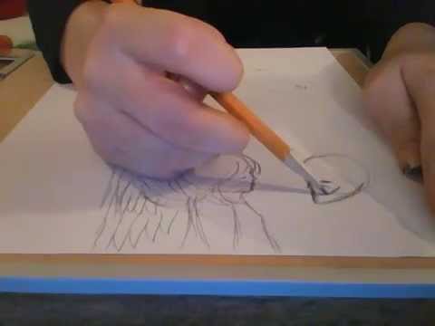 ASMR Drawing - Crisp Sounds from Ear to Ear