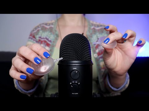 ASMR - Microphone Blowing (+ Tapping, Scratching & Squeezing) [No Talking]