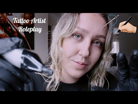 ASMR Giving You A Face Tattoo - Tattoo Artist Roleplay