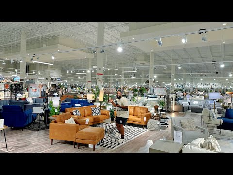 ASMR IN THE BIGGEST FURNITURE STORE IN TEXAS