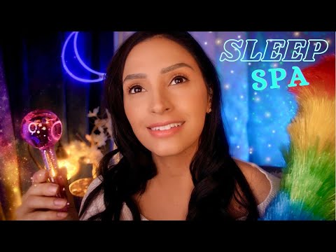 ASMR SLEEP SPA | Scalp Check, Ear Cleaning, Body Massage for Relaxation