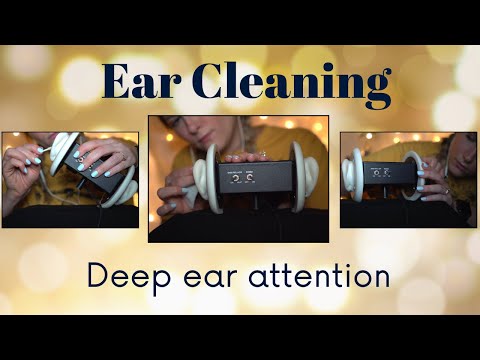 ASMR - Ear Cleaning, High Sensitivity, Deep Ear Attention