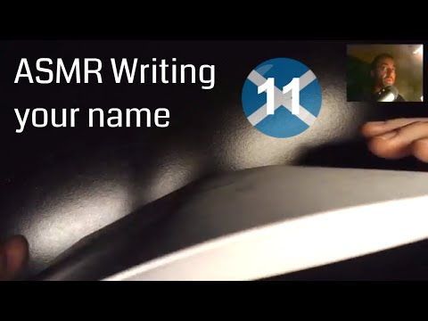 Writing your name 11