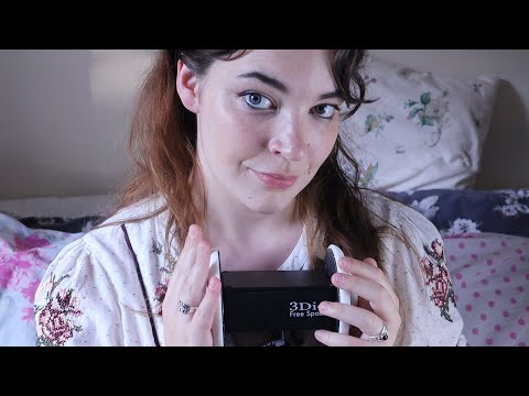 ASMR An Evening Reading Victorian Poetry | Ear Massage, Nature Sounds, Ear-to-Ear [Binaural]