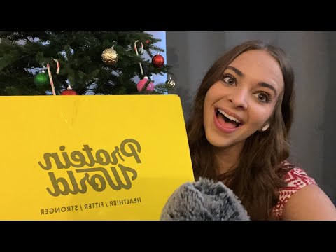 ASMR| PROTEIN WORLD UNBOXING 💛