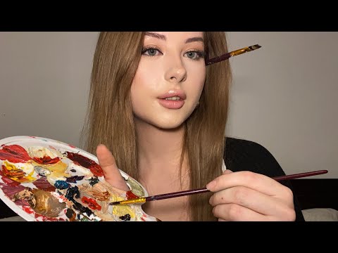 ASMR | Girl That Has A Crush On You Paints You