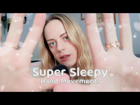 ASMR | Super Sleepy Hand Movements to Fall Asleep Fast w/ Repeating Trigger Words (super tingly)